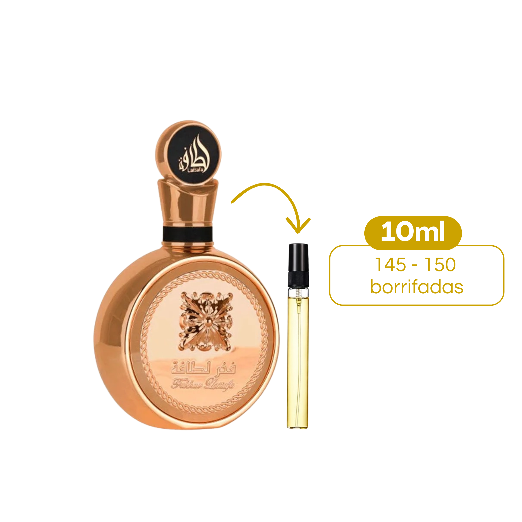 (Decant) Árabe Fakhar Gold Extrait