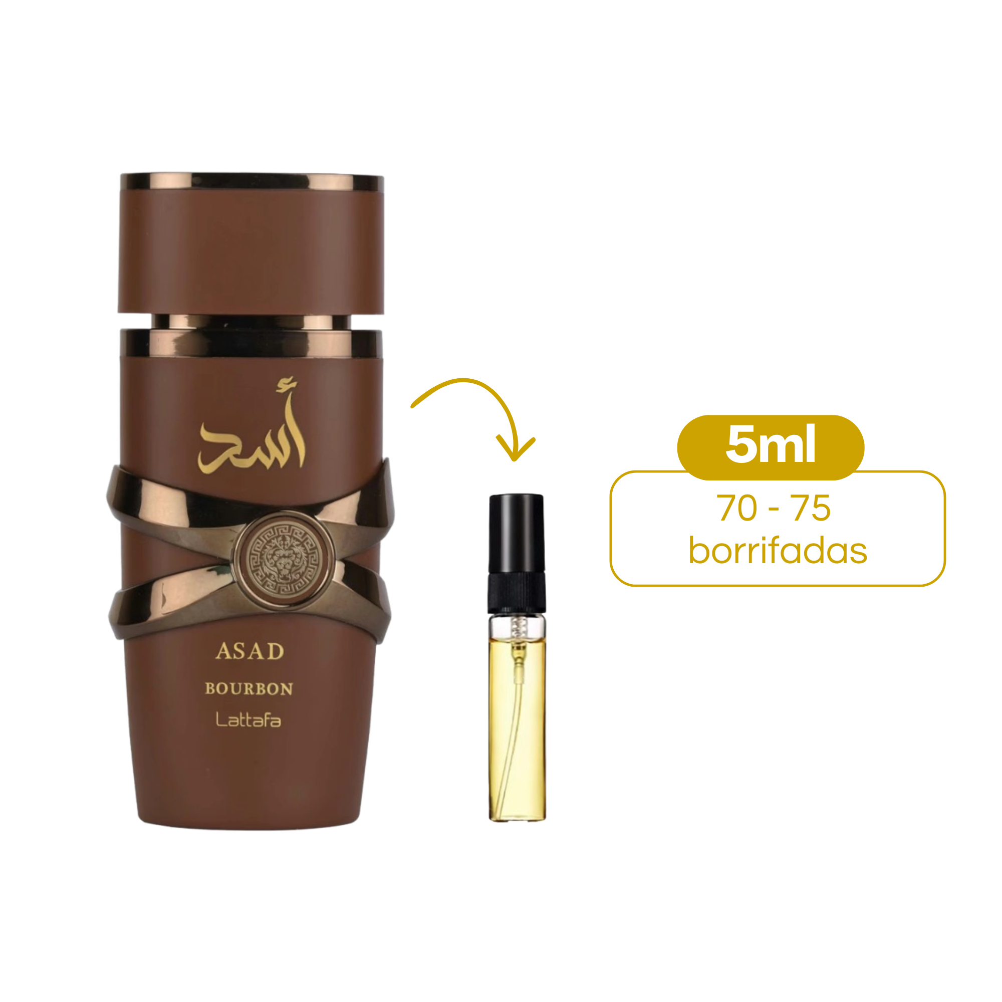 (Decant) Asad Bourbon Lattafa